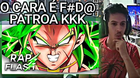 Rap Do Broly Super Saiyajin Berserker DBS Flash Beats Prod MK