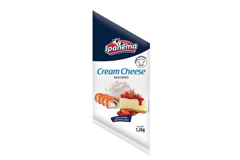 VARIEDADES INSTITUCIONAIS Cx Cream Cheese Bisnaga 1 2KG Ipanema