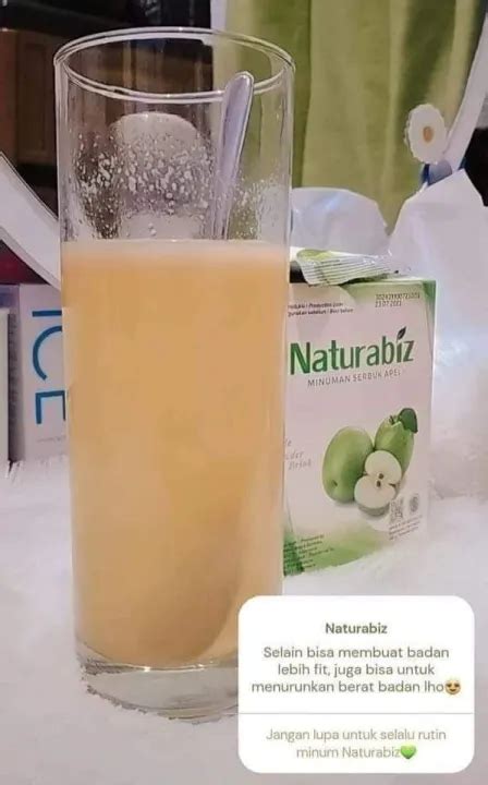 Naturabiz 1 Sachet Minuman Serbuk Rasa Apel Lazada Indonesia