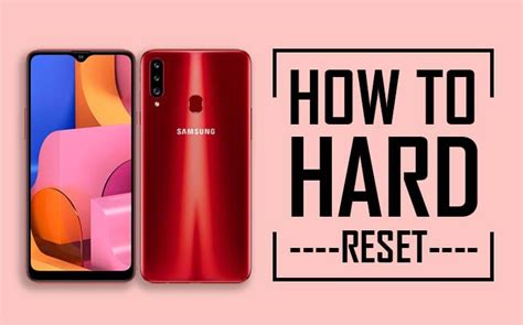 How To Hard Reset Samsung Galaxy A S Unlock Easy Guide