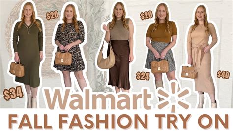 HUGE FALL Walmart Try On Clothing Haul 2023 What S NEW At Walmart For