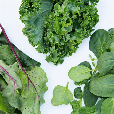 Green Leafy Vegetables Names