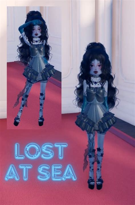 𓇼 dress to impress lost at sea theme dti Dress to impress Sea