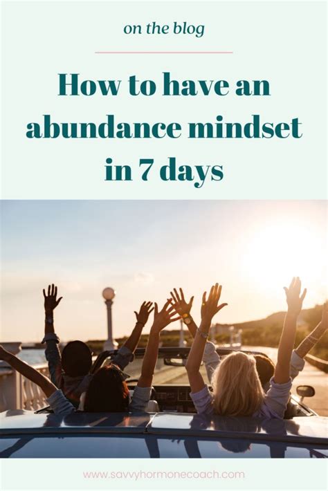 How To Have An Abundance Mindset In Days Abundance Vs Scarcity