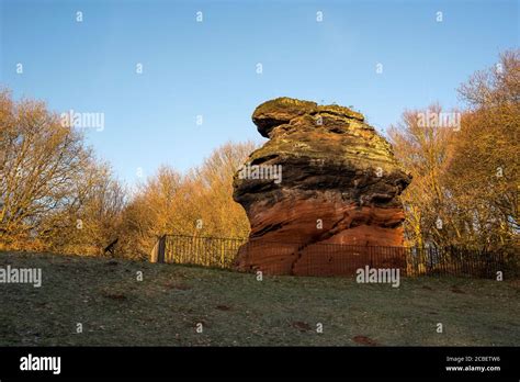 Large Sandstone Rock Example Stock Photo Alamy