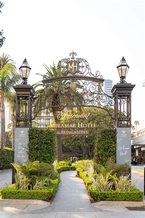 Fairmont Miramar Hotel and Bungalows Petite Wedding — Joie de Vivre: Los Angeles Wedding and ...