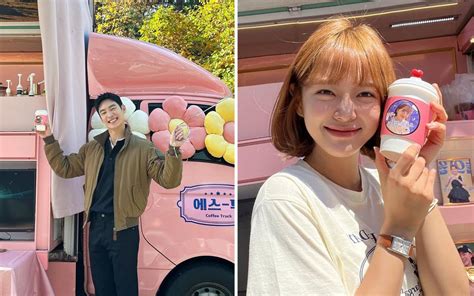 Lee Je Hoon Hingga Kim Sejeong Potret Seleb Excited Terima Food