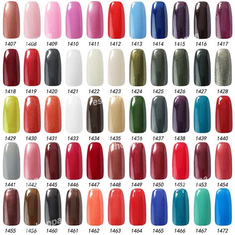 Dnd Gel Nail Polish Color Chart Creative Touch