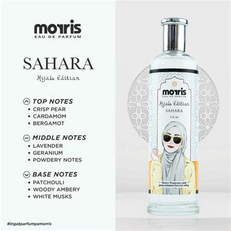 Promo Morris Parfum Cewek Hijab Version 110 ML Sahara Jakarta Barat