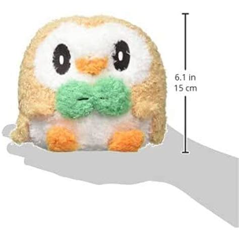 Rowlet Pokemon” Mokomoko Plush Video Game Heaven