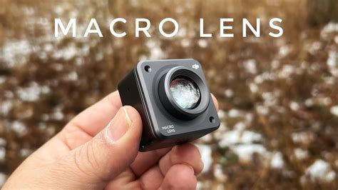 Dji Action 2 Macro Lens Youtube