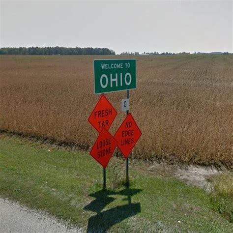 Welcome To Ohio Sign In Union City Oh Google Maps