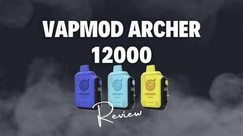 Vapmod Archer 12000 Disposable Vape Review