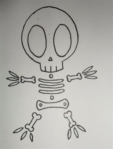 Chibi Skeleton By Raveynharem On Deviantart Chibi Cute Drawings Drawing Sketches