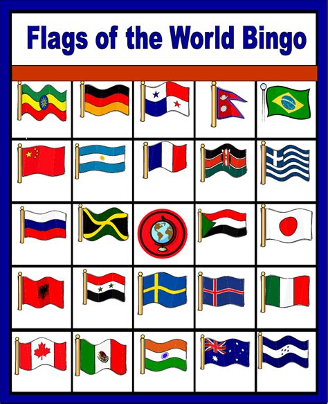 Printable World Flags