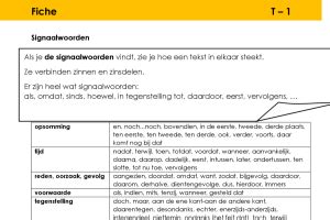 Signaalwoord Zoeken Leermiddelen Klascement