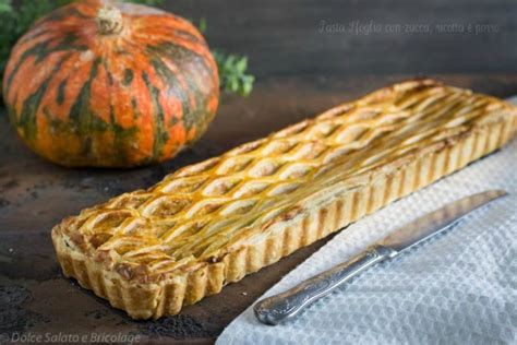 Pasta Sfoglia Con Zucca Ricotta E Porro Ricetta Di Stagione