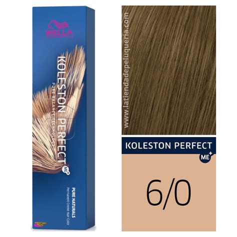 Tinte Koleston Perfect Me Pure Naturals Rubio Oscuro Intenso Base