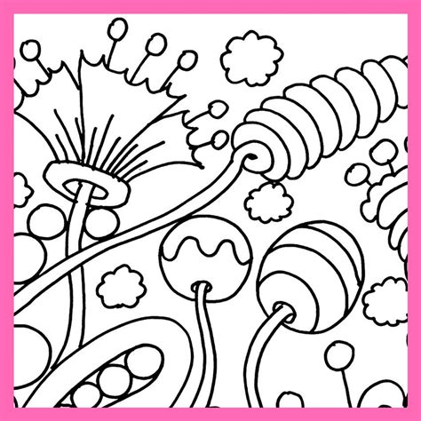 Flower Garden Zentangle Coloring Page for Adults and Kids Adult ...