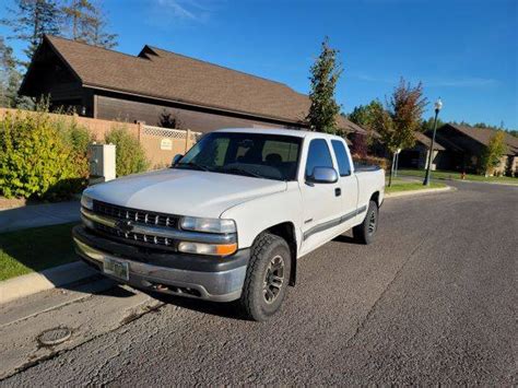 2001 Chevy Silverado 1500 Ext Cab 4wd For Sale In Kalispell Mt