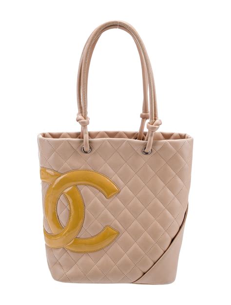 Chanel Ligne Cambon Tote Neutrals Totes Handbags Cha The