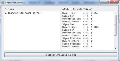 Analizador Léxico En Visual Basic Erick Navarro