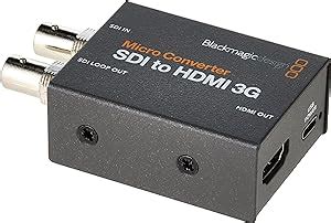 Blackmagic Design Micro Converter BiDirect SDI HDMI 3G PSU Amazon De