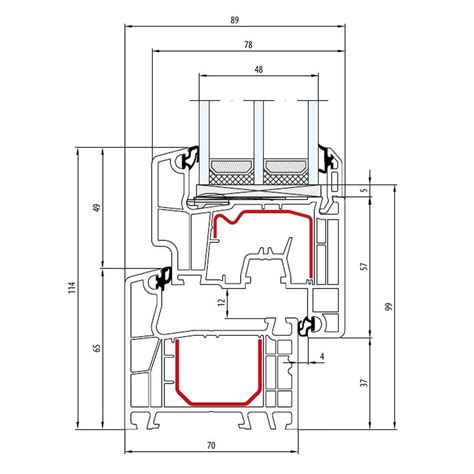 Detailzeichnungen Kunststofffenster IDEAL 4000 Fensterblick De