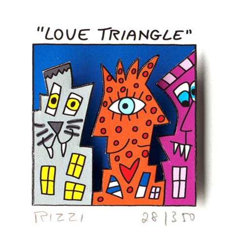 James Rizzi Love Triangle Galerie Hunold