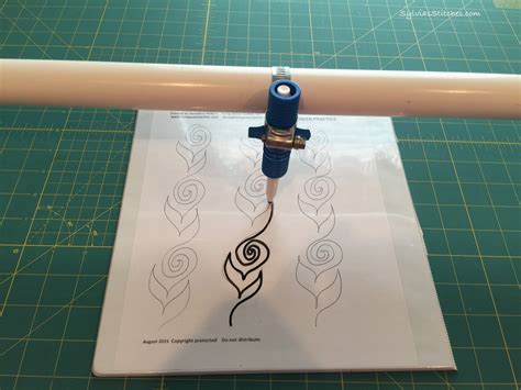 Diy Free Motion Quilting Practice Tool Sylvias Stitches