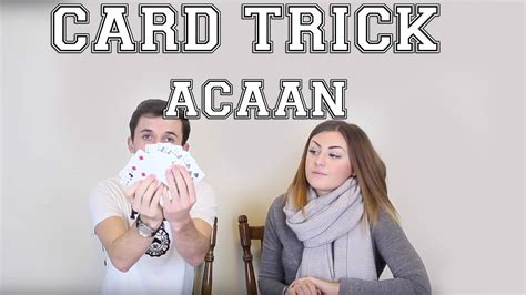 Acaan Card Trick Learn Easy Card Tricks Youtube