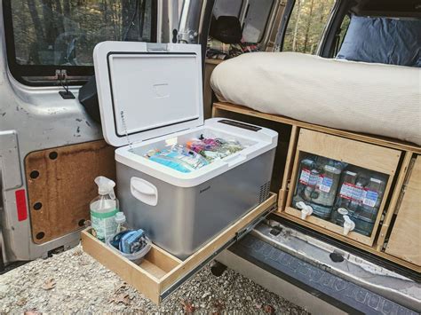 Reveal Meet Dolly Ford Transit Connect Camper Van Conversion — Content Co Ford Transit