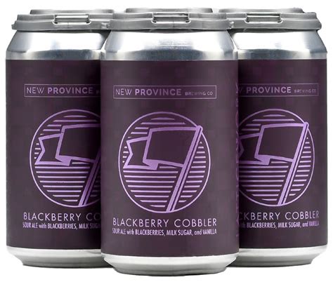 New Province Latticework Blackberry Cobbler 4pk 12oz Can Legacy Wine