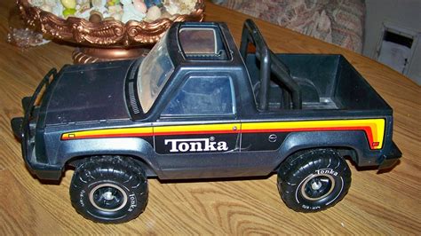 Vintage Large Metal Tonka Truck Toy Dated 1979 Unique Find