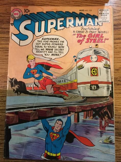 Superman Tryout Prototype Supergirl Antique Price Guide