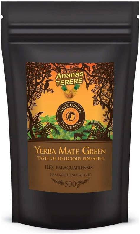 Yerba Mate Green Dulce Pina 500g Despalada 05Kg Ceny I Opinie Ceneo Pl