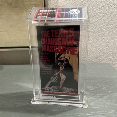 I Want My VHS On Twitter SEALED Texas Chainsaw Massacre VHS Uncut