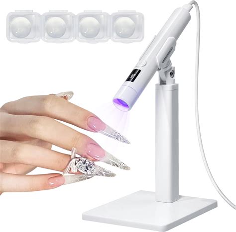 Amazon.com: Mini UV Light for Gel Nails: Rechargeable Handheld UV Nail