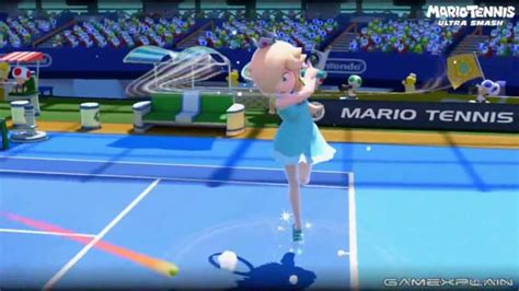 Mario Tennis Ultra Smash Features Amiibo Support As Well As Online Play