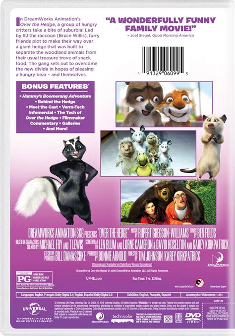 Buy Over the Hedge DVD New Box Art DVD | GRUV