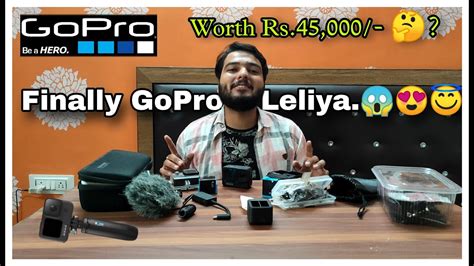 Finally Gopro Leliya 😱😍😇 Worth Rs45000 Hp Vlogs Youtube