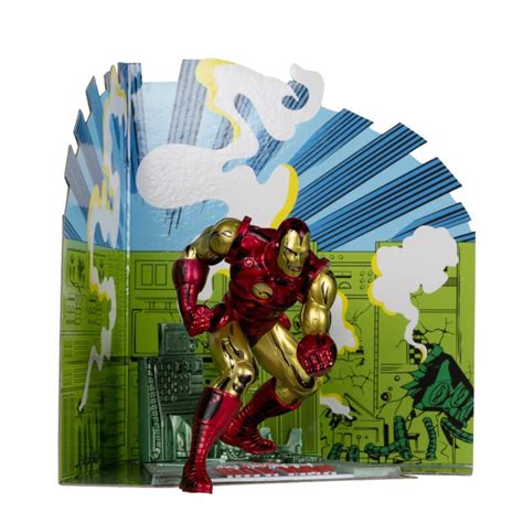 Marvel Comics Iron Man The Invincible Iron Man 126 110 Scale Figure