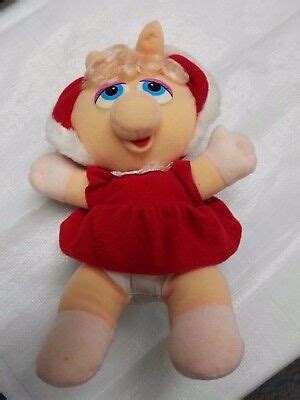 Baby Miss Piggy Plush Toy 1987 Henson Associates Inc EBay