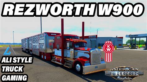 Kenworth Rezworth W Openpipe Sound Cummins N Hp American