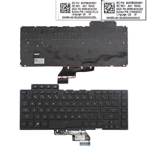 Клавиатура за лаптоп Asus ROG ZEPHYRUS GU502 GU502G GU502GU GU502GV