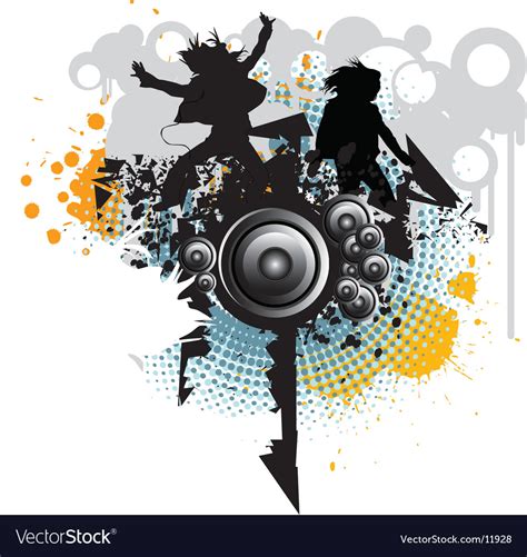 People dancing Royalty Free Vector Image - VectorStock