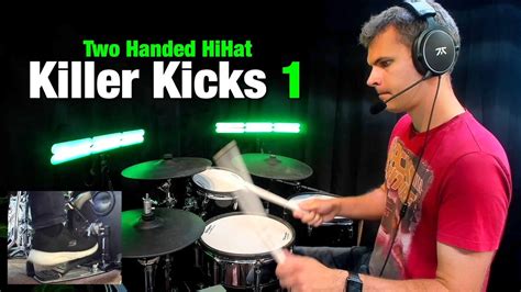 Two Handed HiHat Killer Kicks 1 Drum Course YouTube