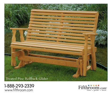 Treated Pine Rollback Glider