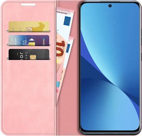 Xiaomi X Wallet Case Hoesje Magnetic Roze Pasjes Bol