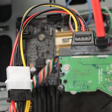 BK Teknoloji 4 Pin Lp4 Molex Erkek To Sata Power Güç Kablosu Fiyatı